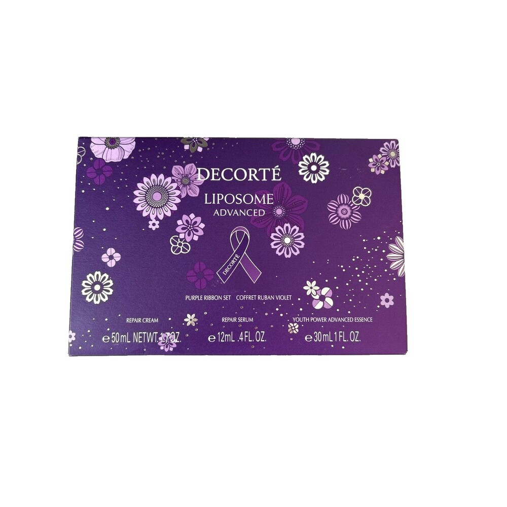 Decorte Liposome Advanced 3 pc Set Skincare Routine Repair Cream & Serum,Essence